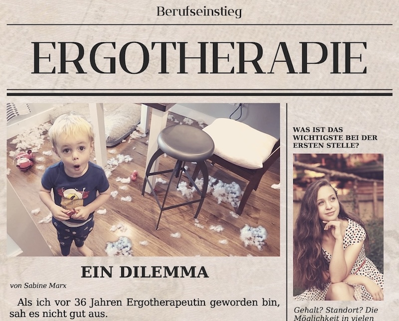 Ein Dilemma – Berufseinstieg Ergotherapie